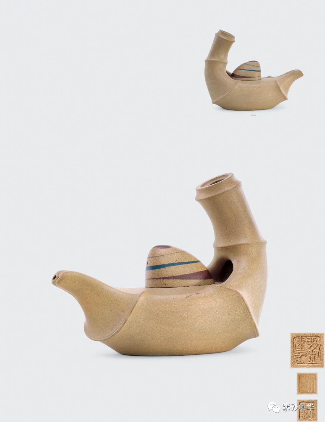 紫砂|成交价 | 中国嘉德2022春拍 - 紫泥菁英 ? 紫砂古器与近现代臻品