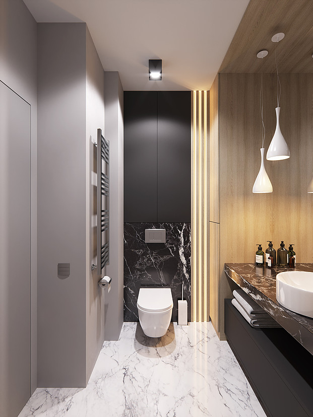 现代装修也能装出轻奢感,被人以为是样板间的设计