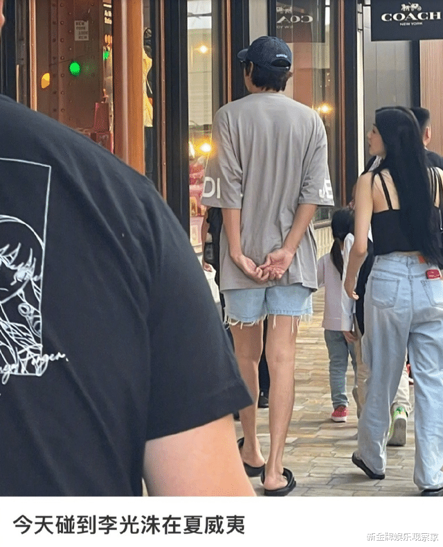 李光洙|网友夏威夷偶遇李光洙李先彬,恋爱4年似老夫老妻,身高差好甜