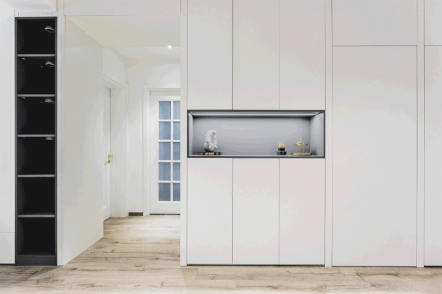 89㎡小两居完工,定制柜子超炫酷,小屋住出120㎡的感觉!