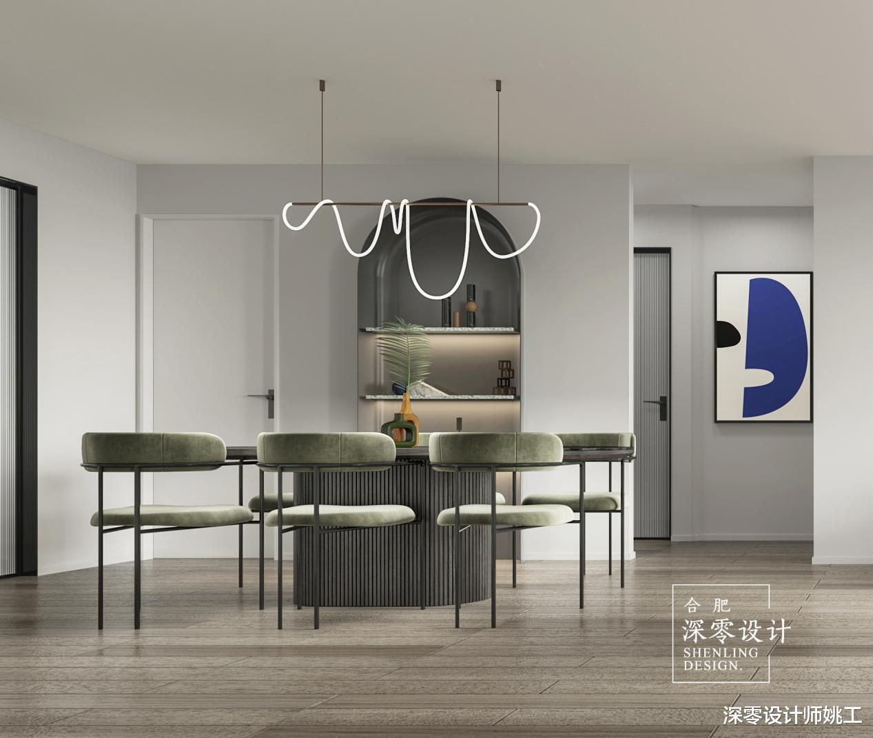 最容易让人忽视的餐边柜，放在过道，角落等地方，好看又好用