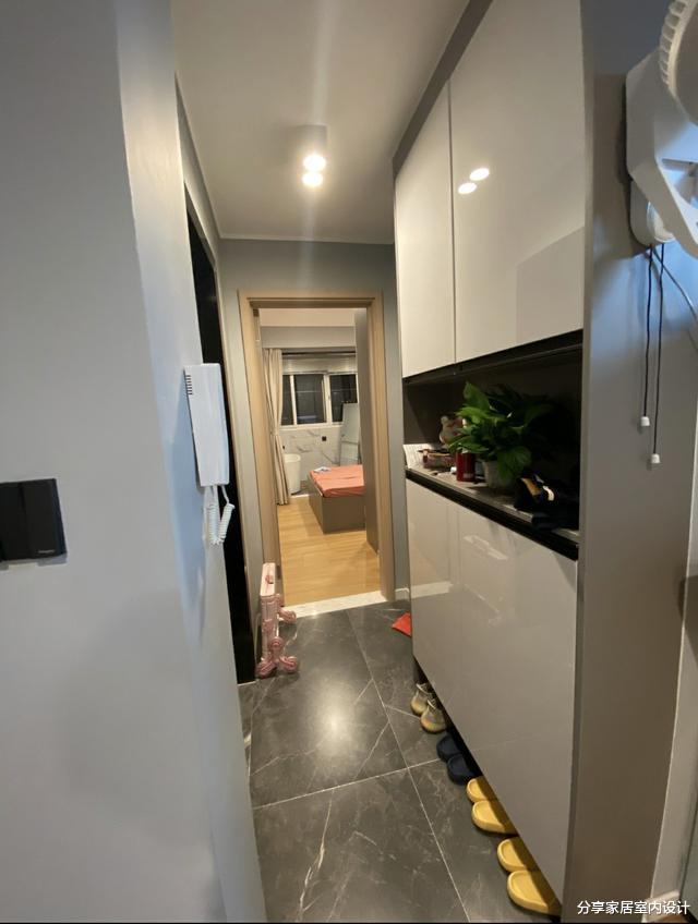 64平广州学区房，小而温馨实用，大胆把客厅阳台设计榻榻米很棒！