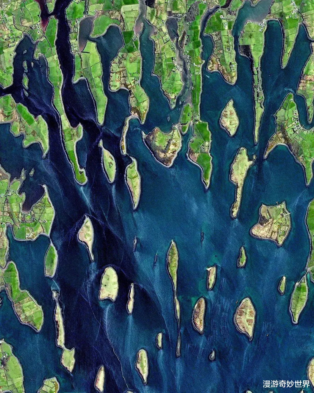 从太空看地球是啥样?35张活久见的卫星图,颠覆你的世界观…