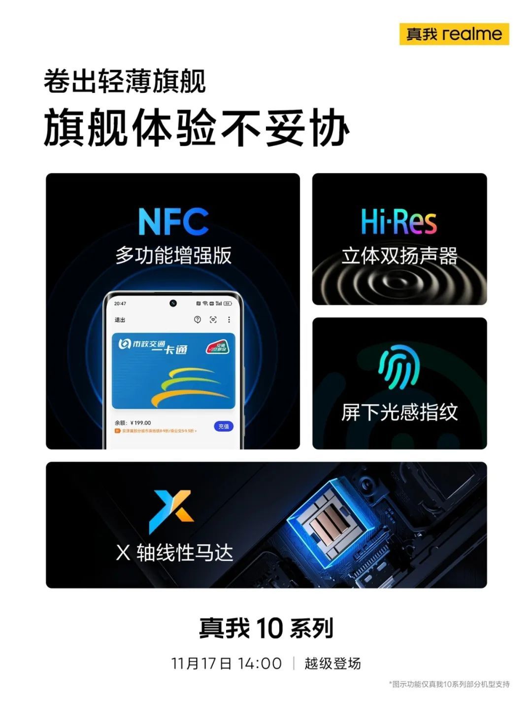 realme|realme真我10系列官宣：支持屏下光感指纹和双扬声器