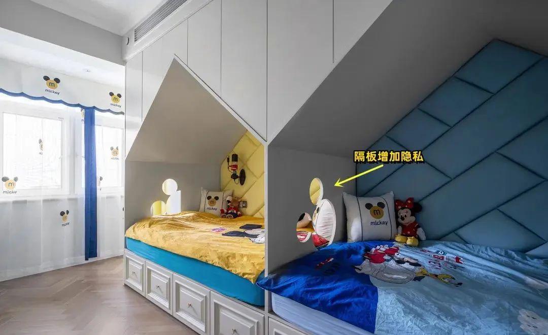 你家儿童房还打榻榻米?现在流行这样设计了,省地收纳还多!