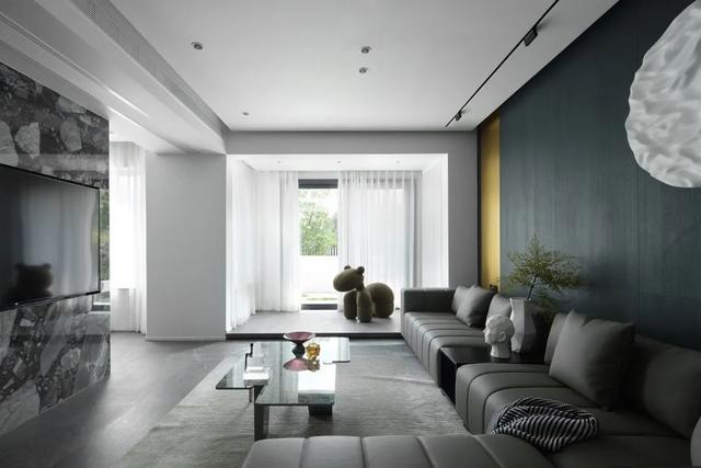 200㎡现代极简，充满时尚与美学的空间，优雅舒适好高端