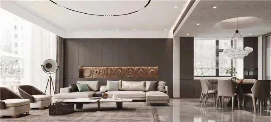 别墅装饰 | 现代风格510平米别墅装修案例