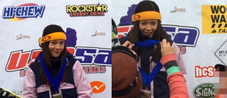 谷爱凌|谷爱凌街头狂奔被偶遇！累到满脸通红一身汗，把粉丝揽怀中太亲切