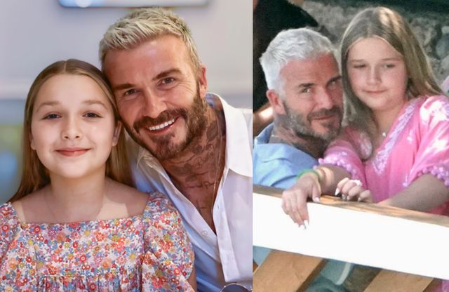 哈珀·贝克汉姆|贝家小七：从嘟嘴萌娃长成漂亮小公主，被父亲和3个哥哥宠上天了