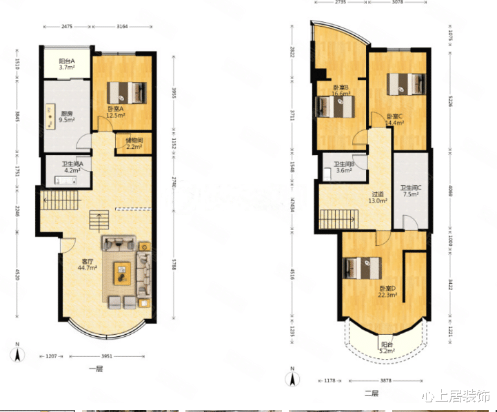233㎡现代轻奢,随心而别致的筑造