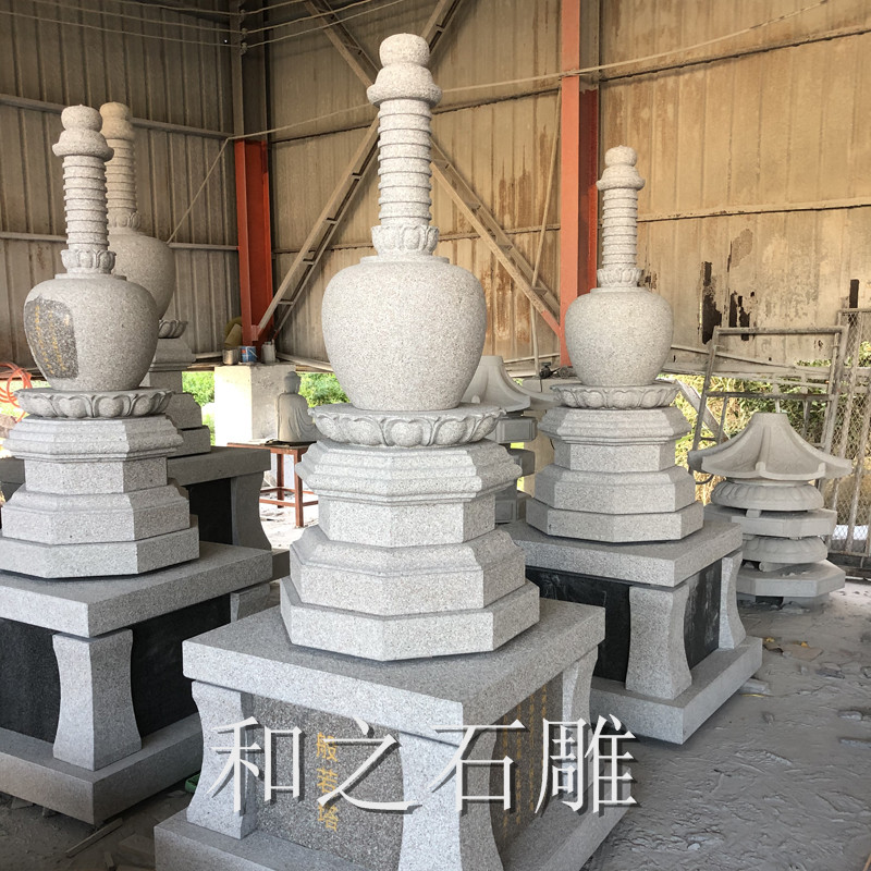 寺庙|景区寺庙所见到的各种石塔