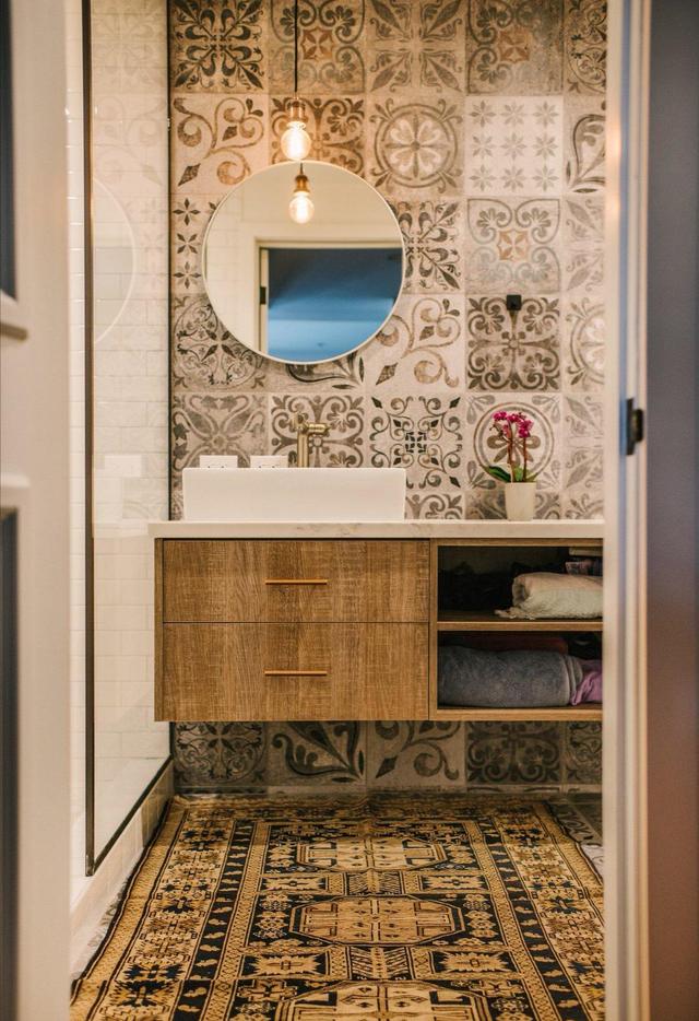 色彩与图案,铺就一方柔软天地,优雅女主人富有东方韵味的家