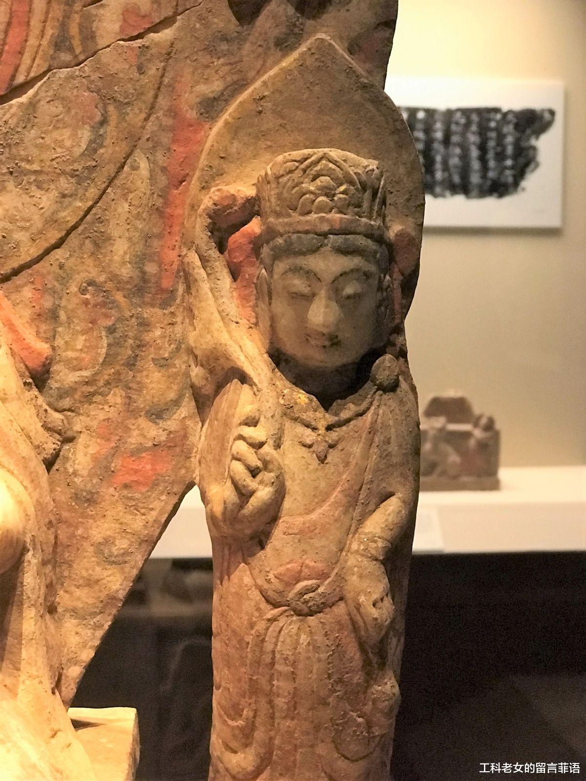 雕刻|国博邺城佛像:笑眯眯的方脸弥勒