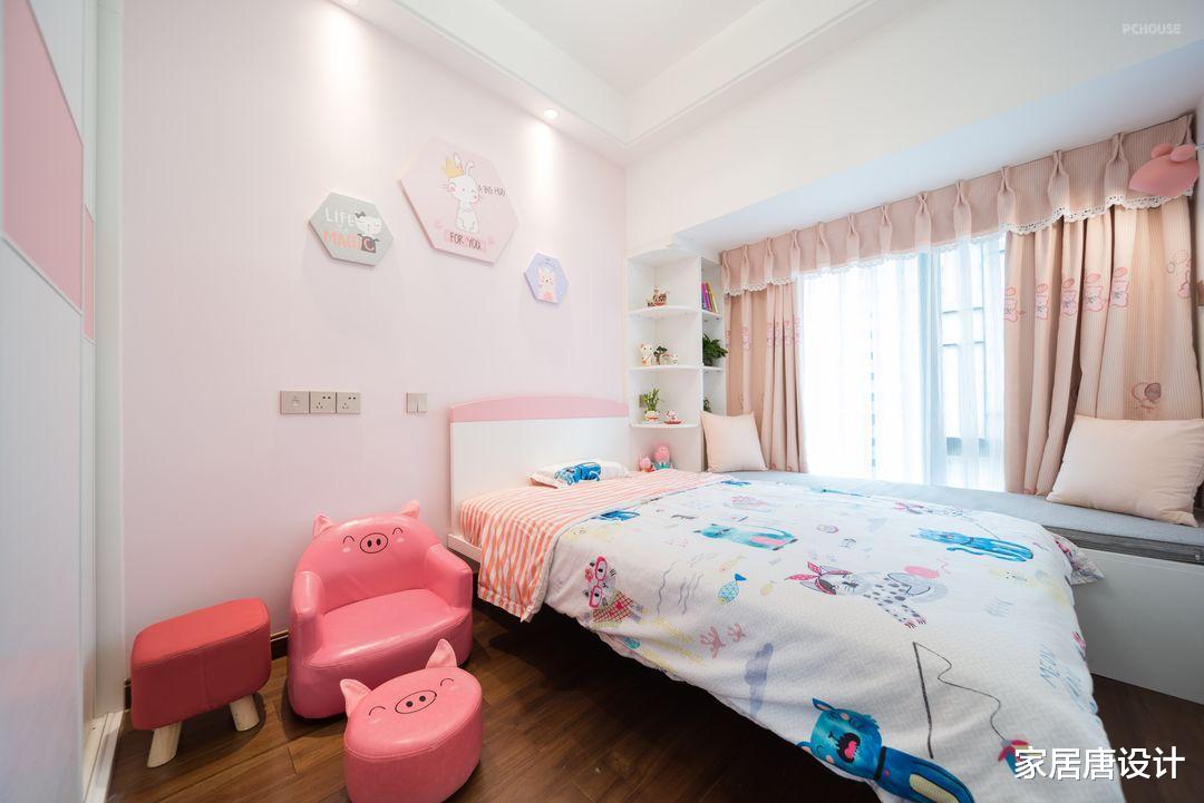 多变的空间,126平打造成完美4+1房!赋予家更多的意义