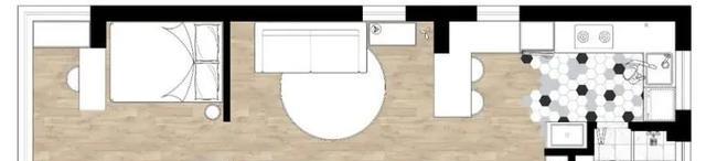 40轻奢风小户型装修,合理动线+超强收纳,打造出大平层的既视感