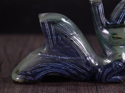 玉雕|【汉高古玉 瑞兽玉雕件】