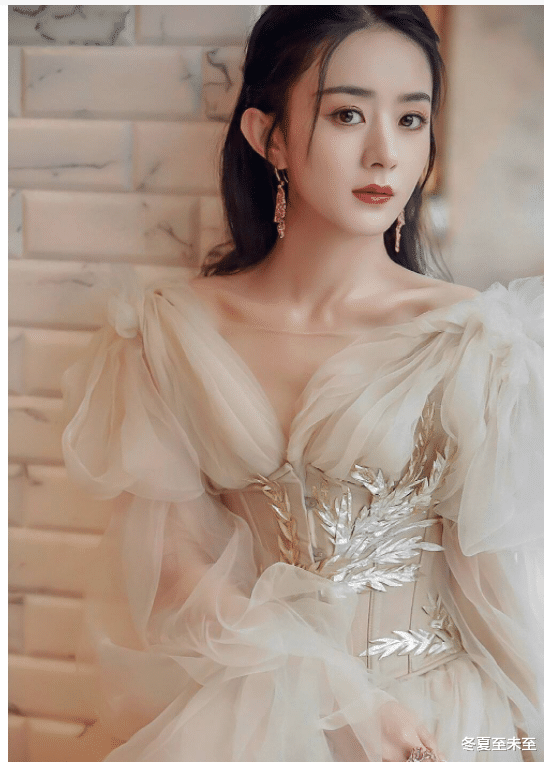 赵丽颖|赵丽颖圆脸出圈,是为圆脸女演员正名第一人