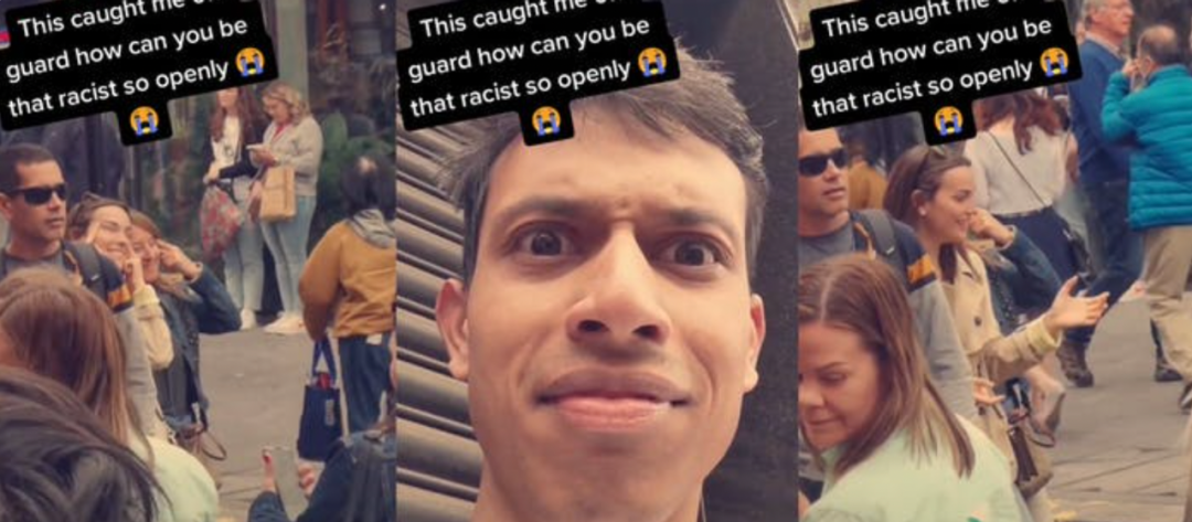 唐人街|两白人女子在唐人街做眯眯眼动作！视频曝光后评论区网友炸了...