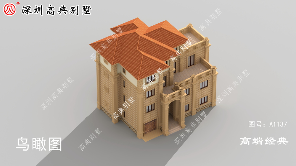 经典的欧式风格,无论布局如何,都有人愿意建造