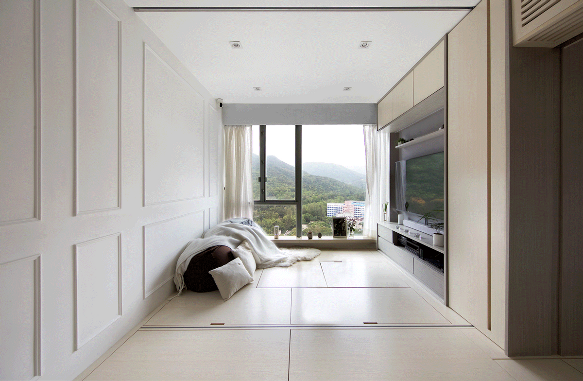 不管户型大小,局部抬高一地3用,越来越多有远见的人都这样装了