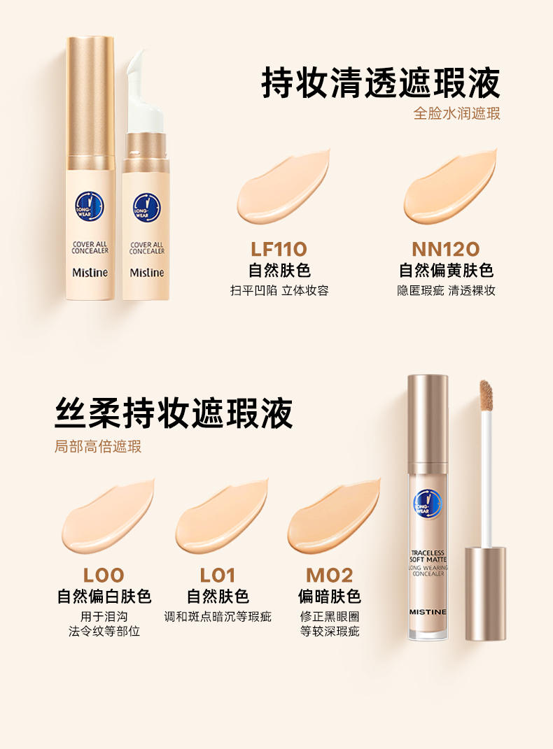 遮瑕 干皮or油皮？遮瑕要怎么选才最适合你呢？精准的遮瑕测评来啦~