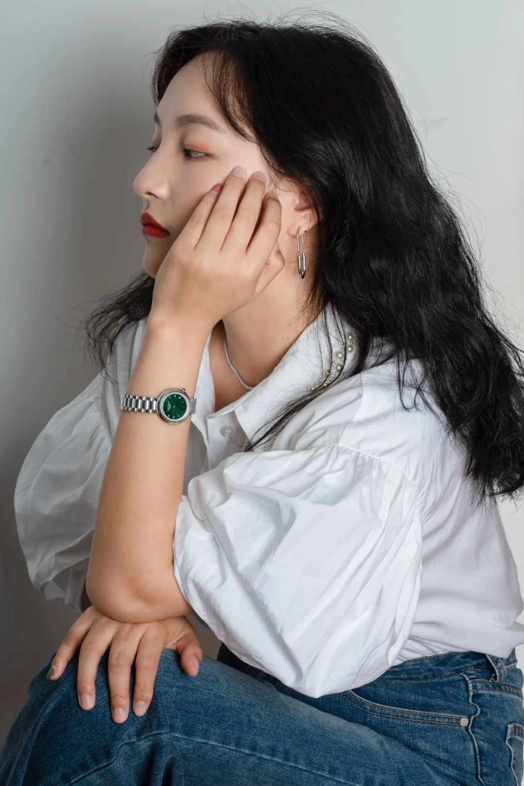 换了个超适合方圆脸的发型