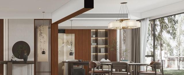 大宅就该选新中式,240上下两层,素雅精致,过几十年都不过时!