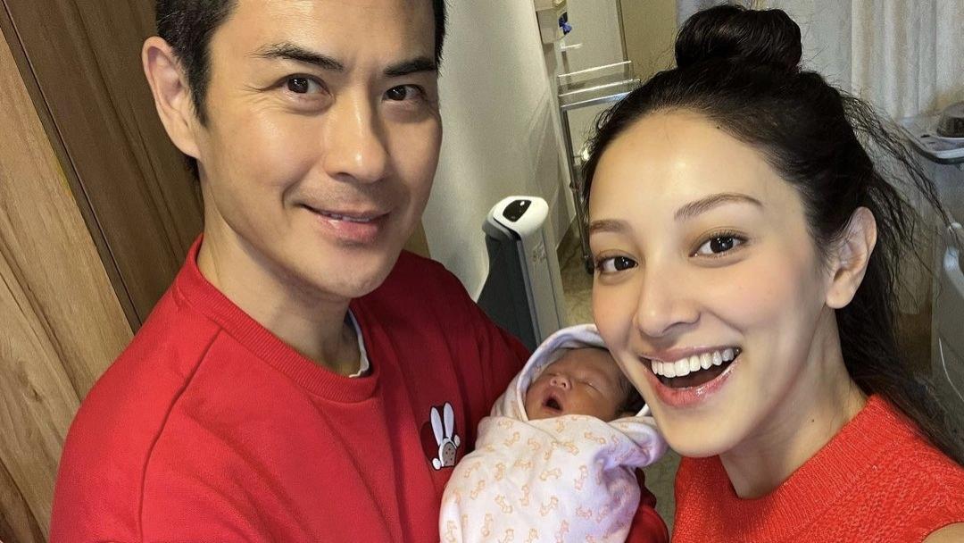 陈凯琳|郑嘉颖夫妇庆祝三胎儿子满月，陈凯琳恢复元气，宝宝长得像混血儿