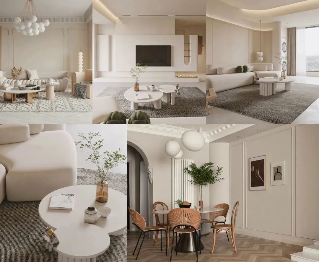 装修攻略 | 解开神秘面纱,每一平米都能治愈人心的网红奶油风该如何打造设计?