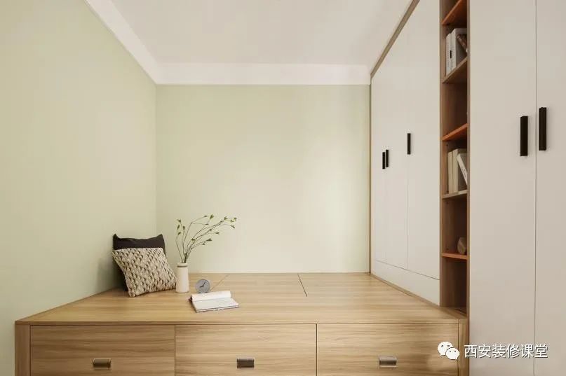 90㎡两室原木风,日式婚房
