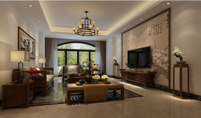 140平新中式四居室，让“家”变得自由自在