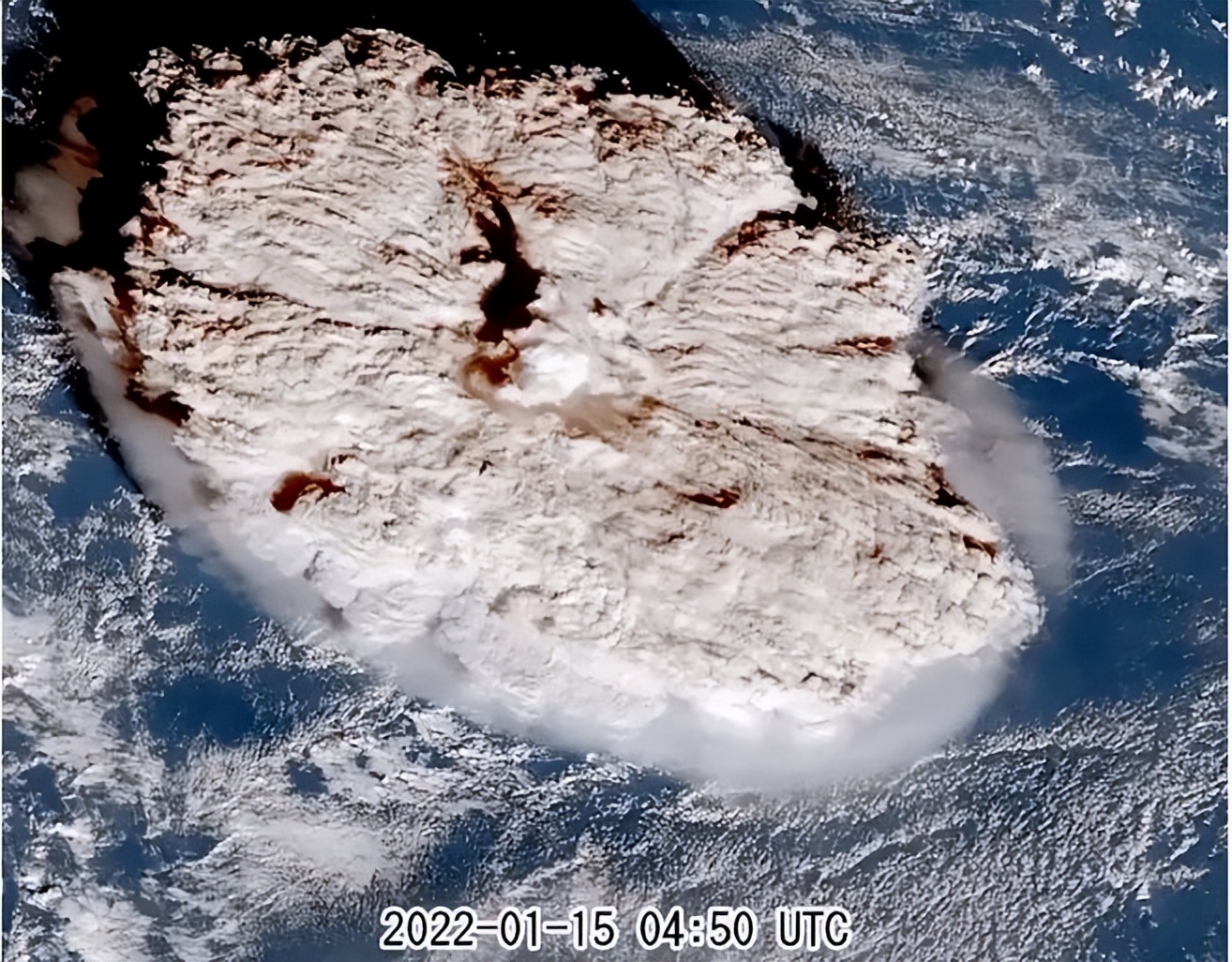 压力波6天环绕地球4圈,汤加火山喷发被确认为140年来的最大爆炸