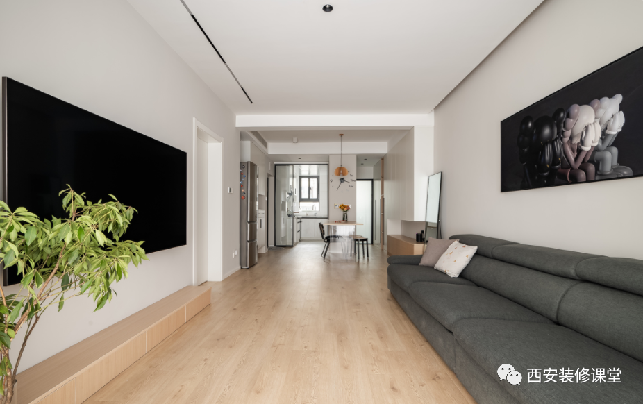 70㎡一室一人居,超强收纳