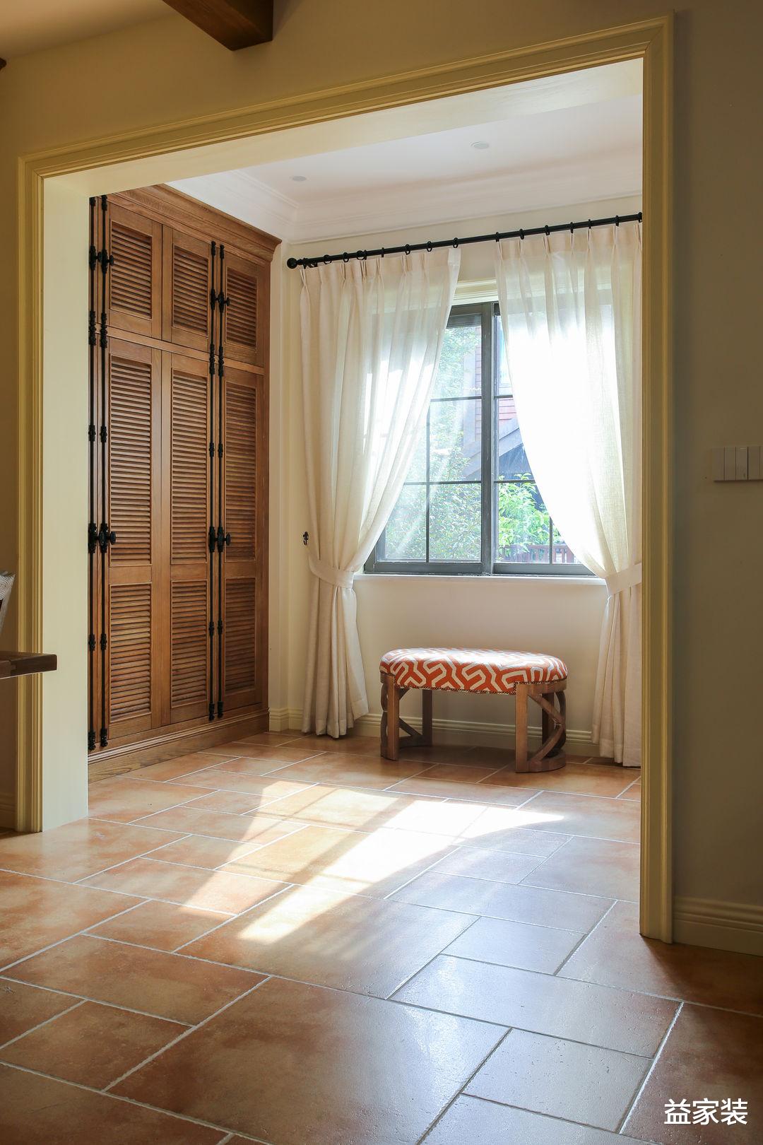 用美式风打造一个家，还有超大娱乐室，享受浪漫的田园气息