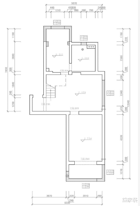 65万买下50平小户型房子,将餐厅纳入厨房,让空间更有通透感