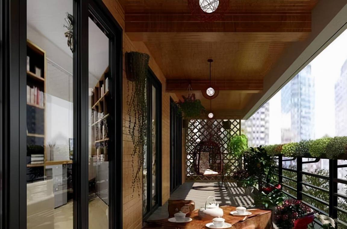 阳台设计真是人外有人,天外有天,还头次见这样装阳台的,太妙了