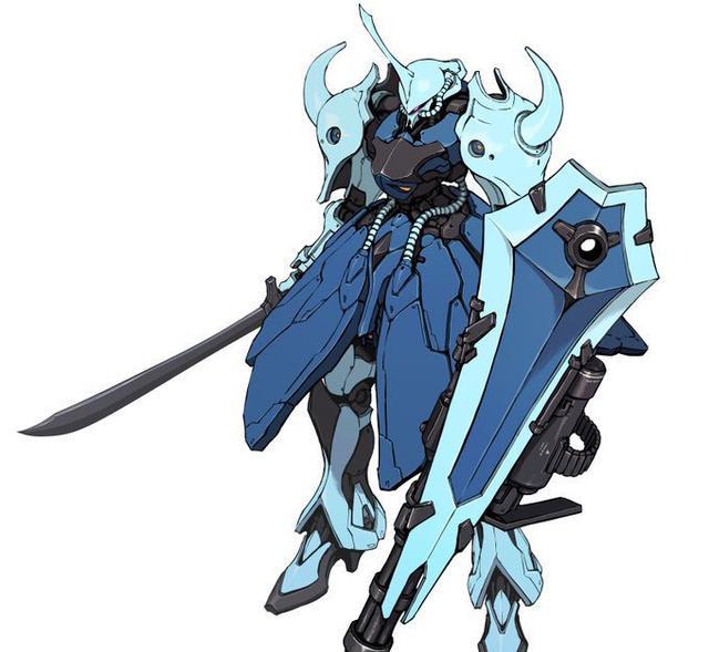 北京冬奥会|五星物语风格高达插画,牛高达配色夜莺大家见过吗?