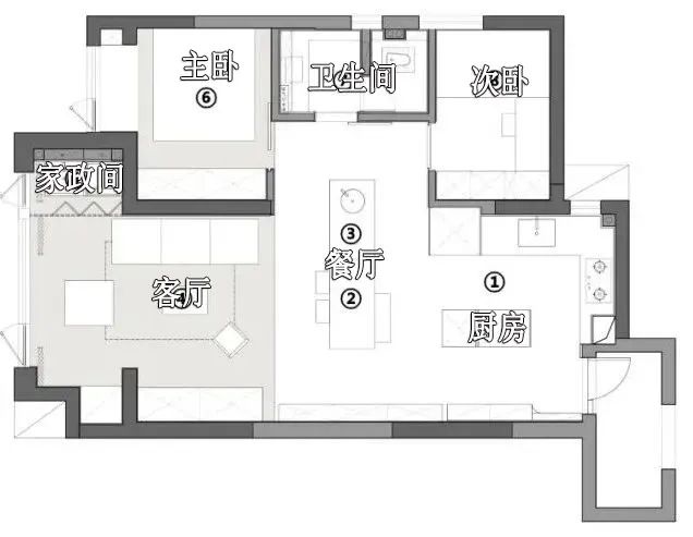 武汉夫妻的78㎡新家火了,把客厅装成了“大盒子”,太有眼光了