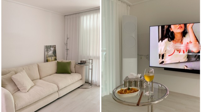 70㎡二手房,她简单翻新下入住,一个人的生活过得井井有条!