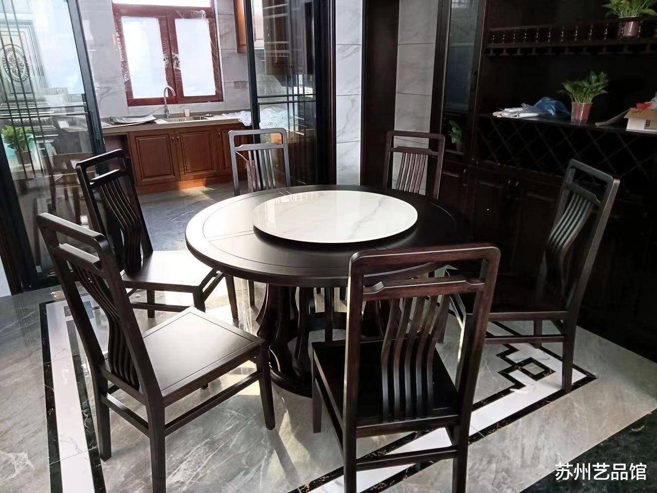 155㎡新中式风格案例,质感舒畅,深层不暗淡