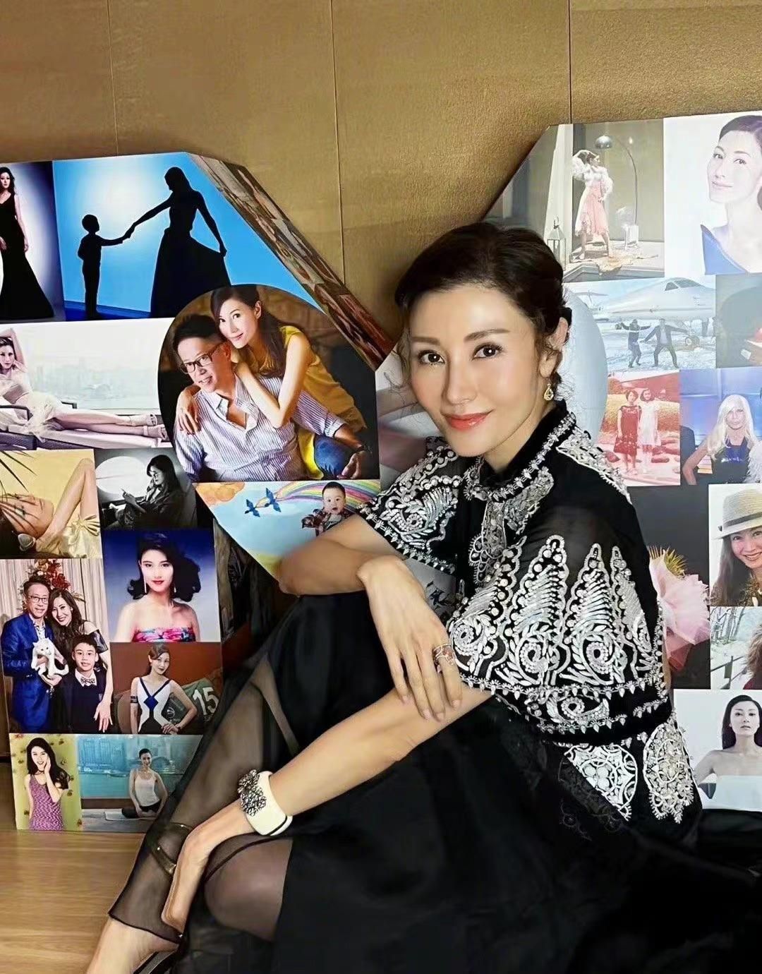 李嘉欣|李嘉欣生病也不忘爱美本性，面部浮肿姿态仍优雅，贵妇包袱不能丢