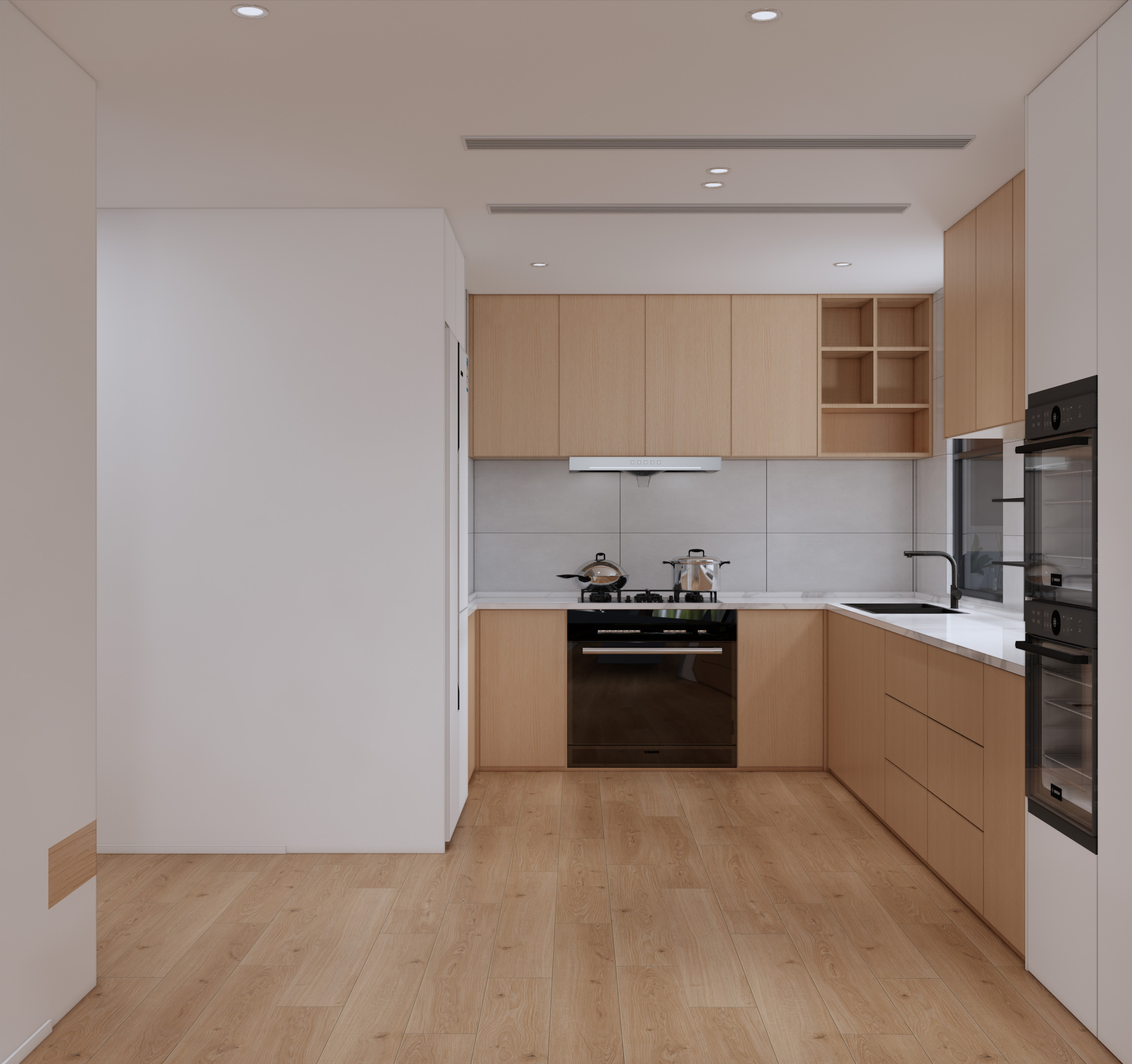 温柔现代风,改后113㎡大平层既视感