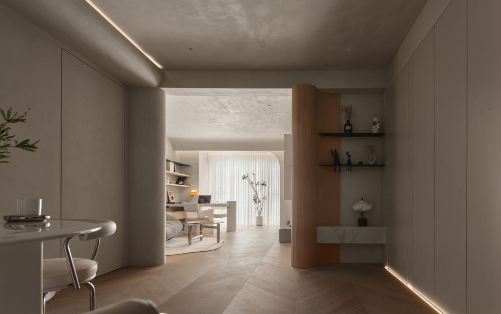 看了这个“教科书式”设计,我才知道,高级感与户型面积无关