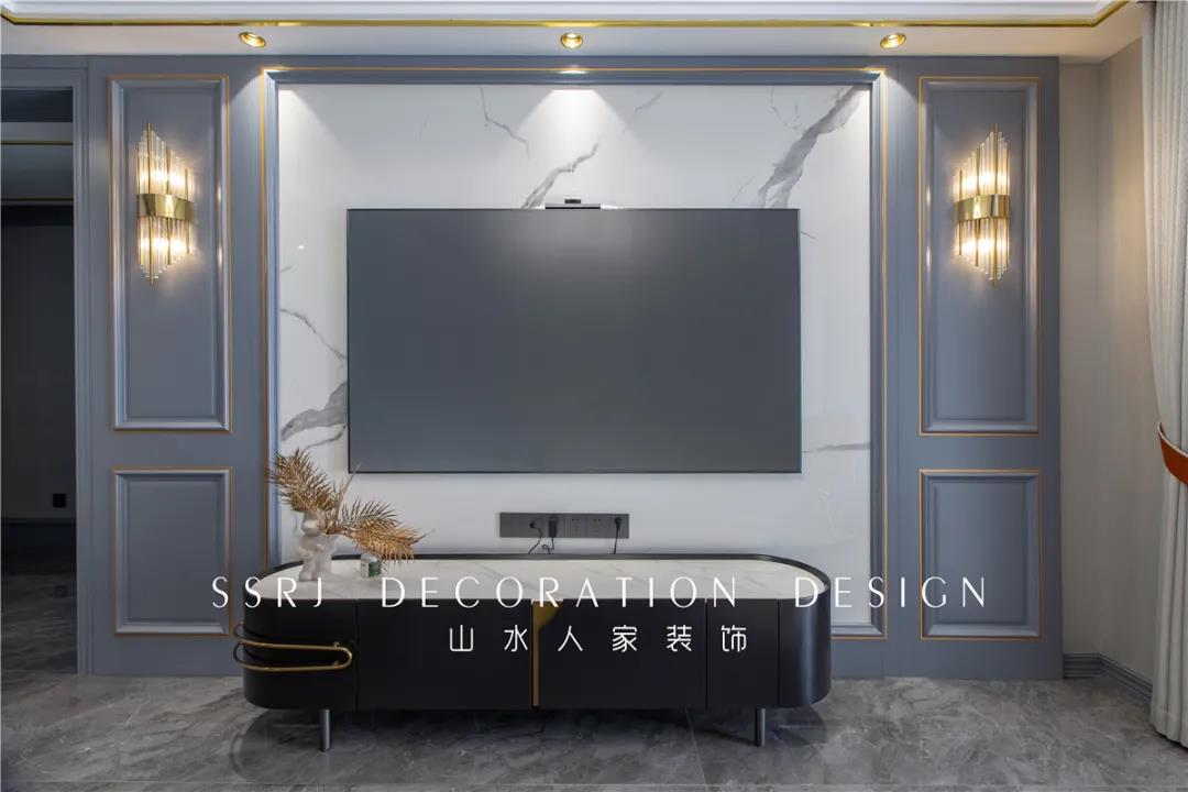装修整活儿还得看专业设计师 山水人家装饰实景案例