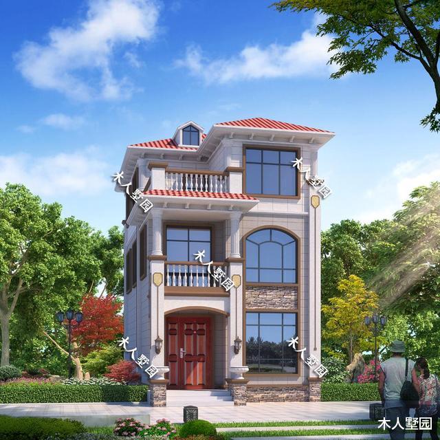 6-7米宽的宅基地建房,施工队都说无从下手,但难不倒设计师