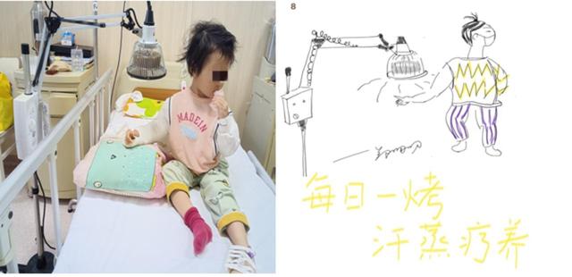 “CT室变身时光机，骨头也能听音乐”，武汉妈妈手绘漫画集记录女儿第一次住院手术