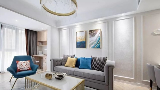 128平轻奢美式风,高级又耐看!