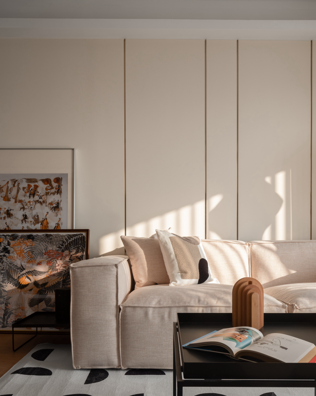 一人坐拥90m2!日式+极简的通透空间感,抄他家就够了!