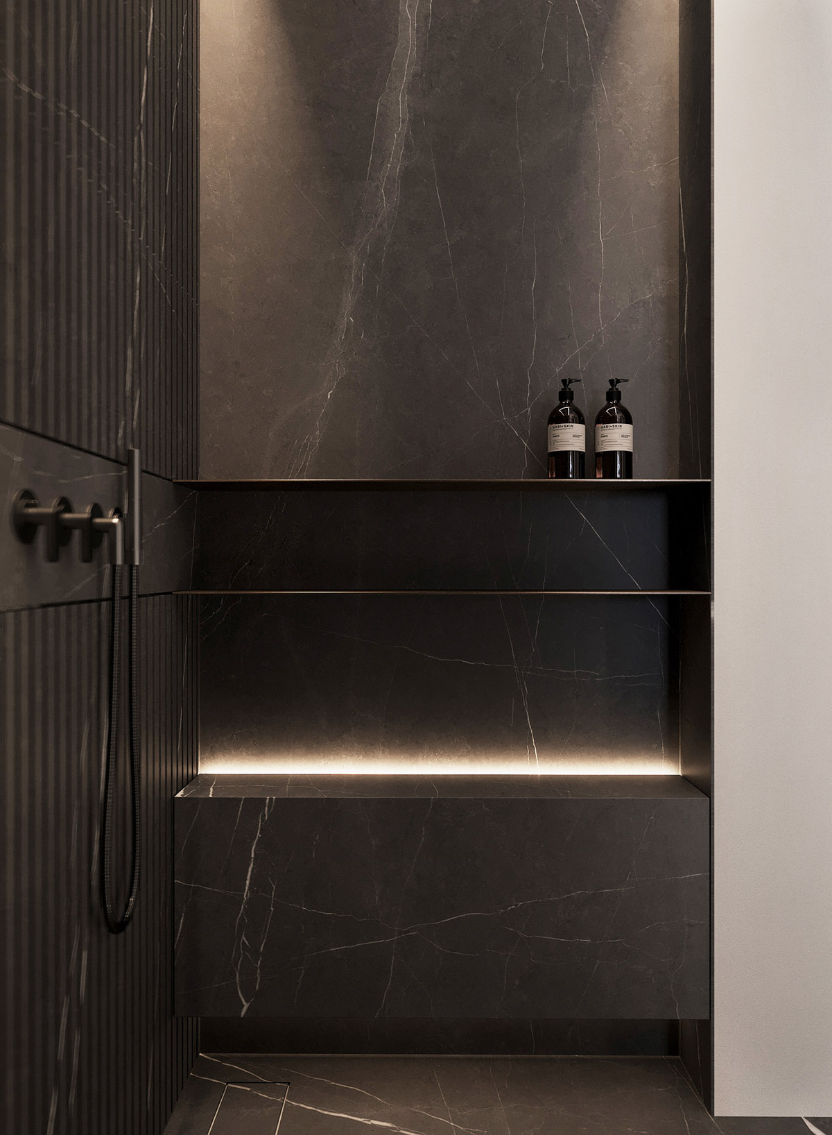 具有清新、现代风格和强烈个性的800平米华丽住宅