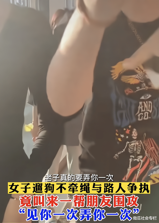 舞蹈老师公共场所遛狗不牵绳,路人提醒被围攻后续:舞馆被迫歇业